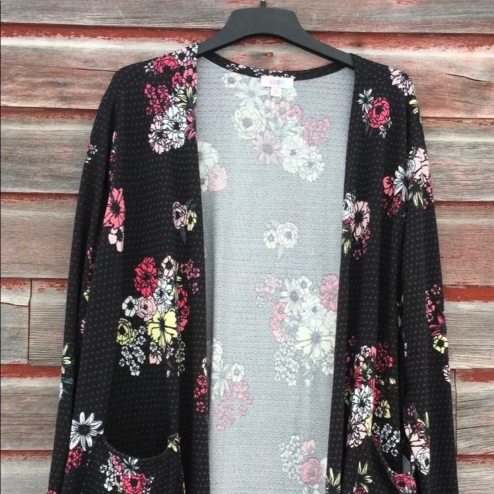 LuLaRoe Caroline Cardigan NWT HTF 3x